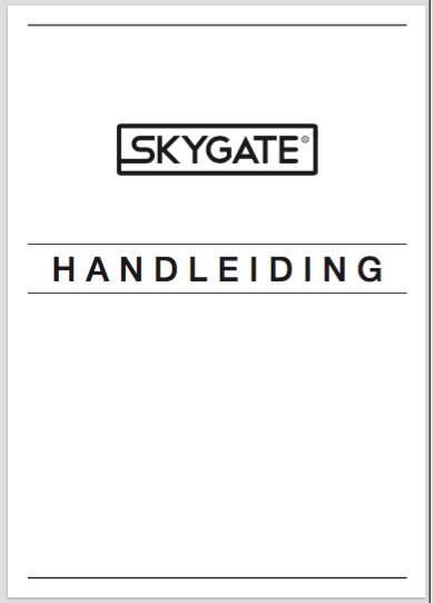 Skygate Handleiding