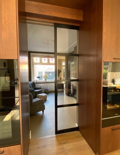 Enkele stalen schuifdeur - model Nº 4