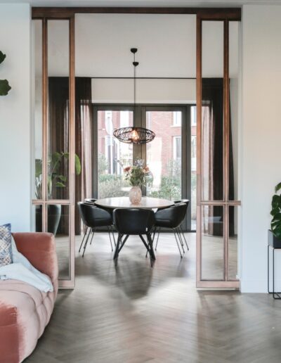 Dubbele schuifdeuren