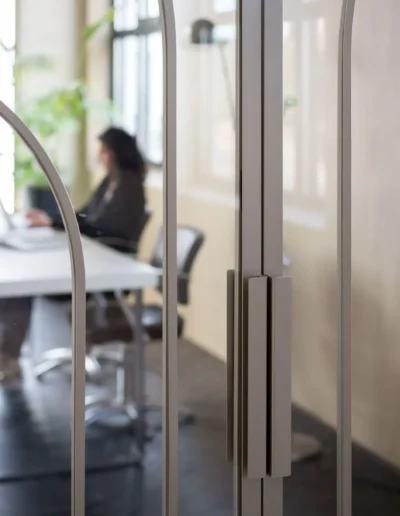 Horizon Metallic in een werkruimte