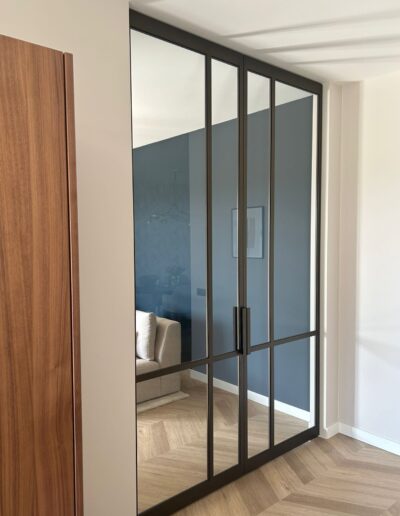 Interieur met metallic brown