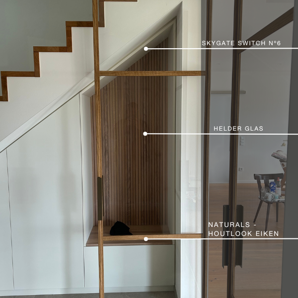 Houtlook dubbele taatsdeuren skygate