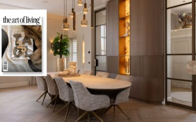 Skygate design stalen deuren gepubliceerd in The Art of Living Magazine