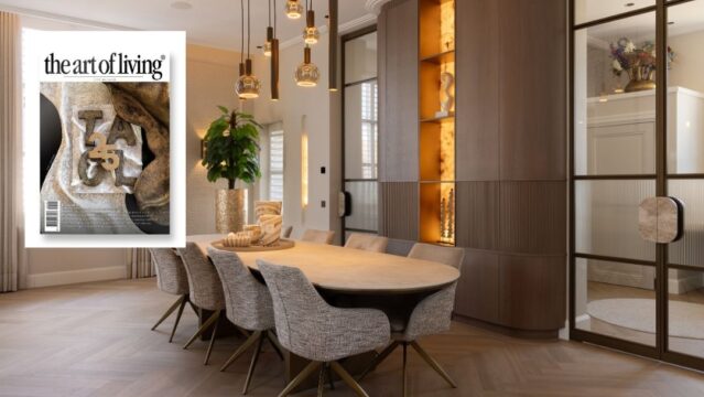 Skygate design stalen deuren gepubliceerd in The Art of Living Magazine