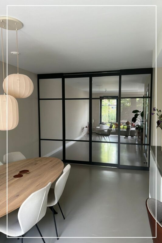 skygate-maatwerk-metallic brown-stalen-roomdivider