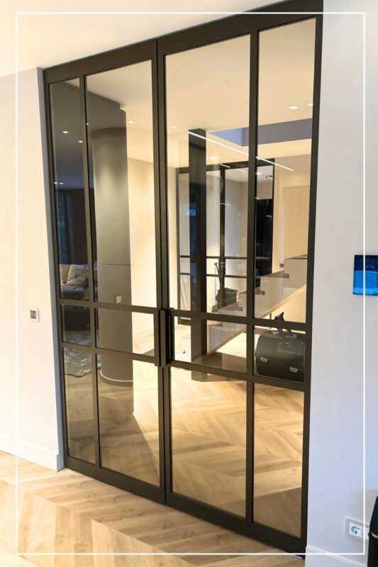 Skygate Classic dubbele taatsdeur metallic brown