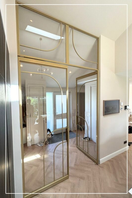 Skygate Metallic Goud – Flow taatsdeur in custom design