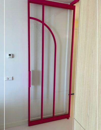 Skygate Flow enkele taatsdeur in RAL roze