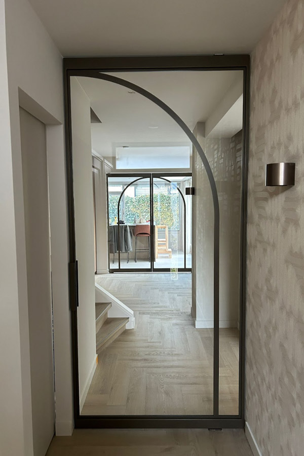 dubbele taatsdeuren doorgang