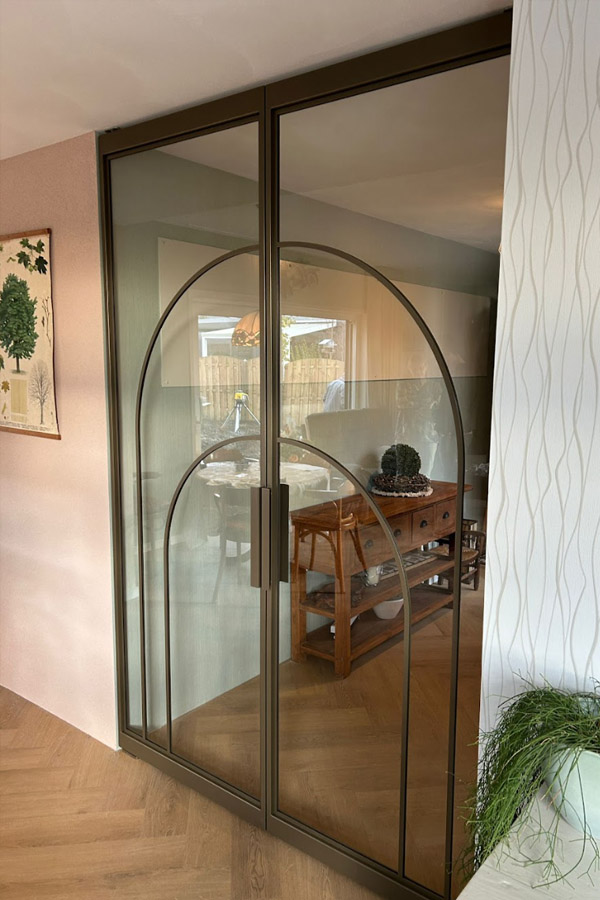 dubbele taatsdeuren eigen ontwerp