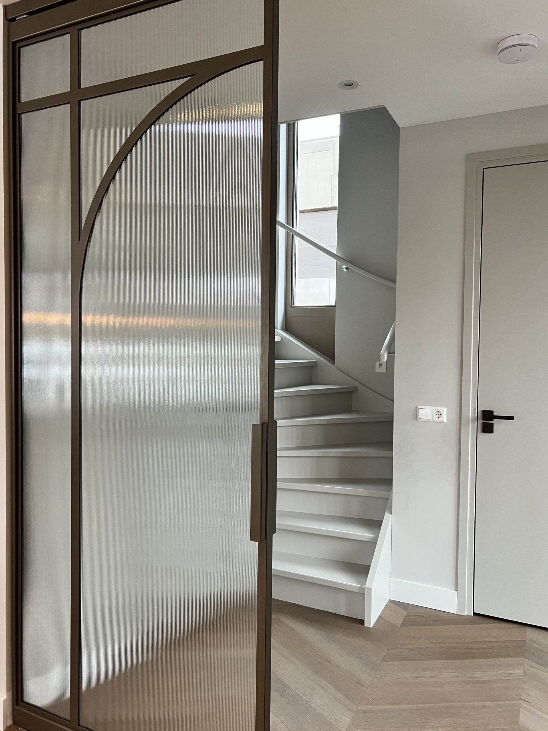 Stalen schuifpui op maat