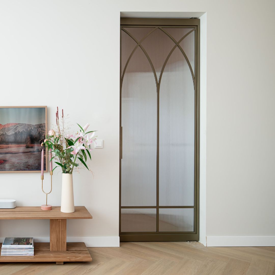 Eigen design stalen taatsdeur