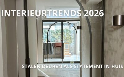 Stalen binnendeuren in het interieur: maatwerk en design