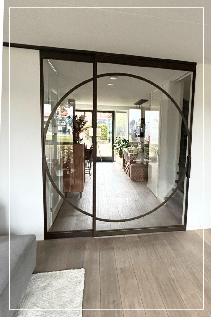 Flow collectie model Flow 9 stalen taatsdeur op maat