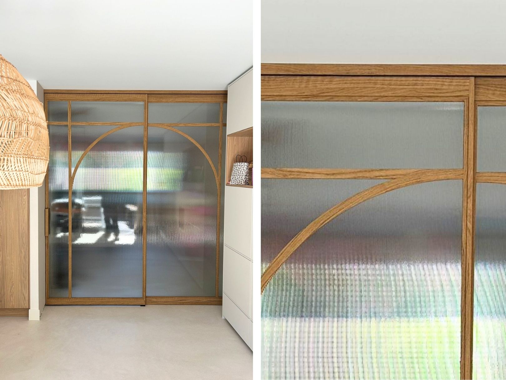 slank stalen profiel vs dikker aluminium binnendeur profiel