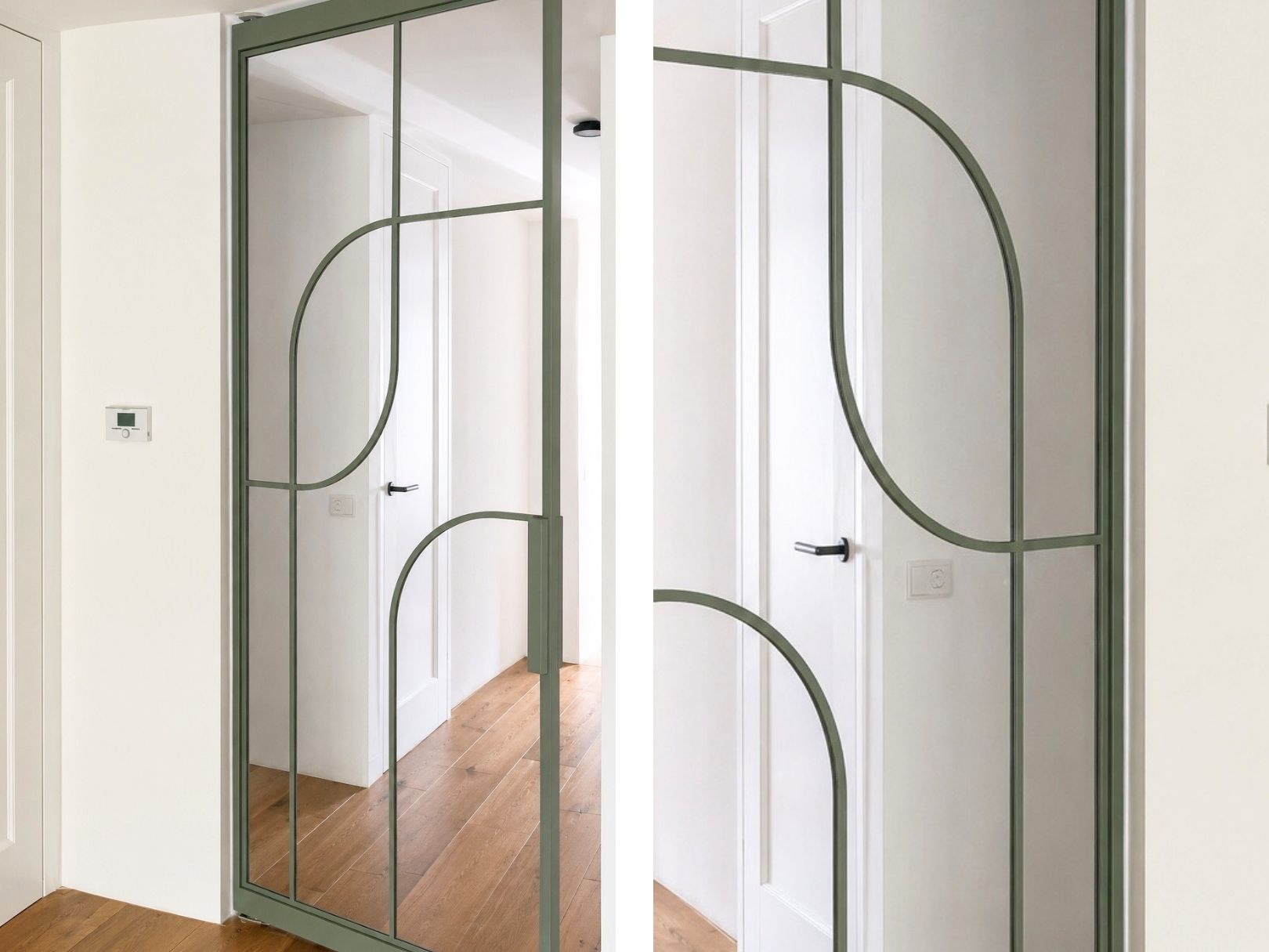 constructie stalen deur massief frame vs aluminium binnendeur systeemopbouw